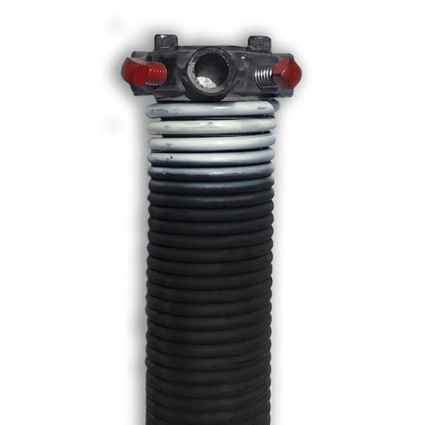 Dura-Lift 0.218 in. Wire x 2 in. D x 26 in. L Torsion Spring in White Left Wound for Sectional Garage Doors DLTW226L - main